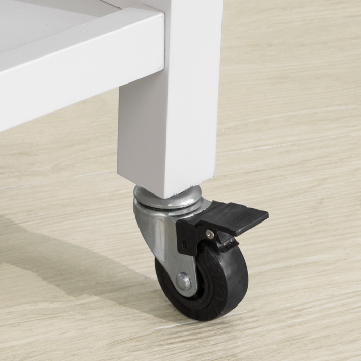 SoBuy Kücheninsel Sideboard Küchenwagen mit 5 Schubladen und 1 Ablage