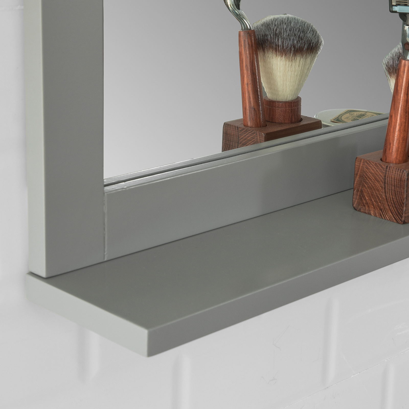 SoBuy® Wall Mounted Bathroom Mirror with Storage Shelf FRG129SG,UK eBay