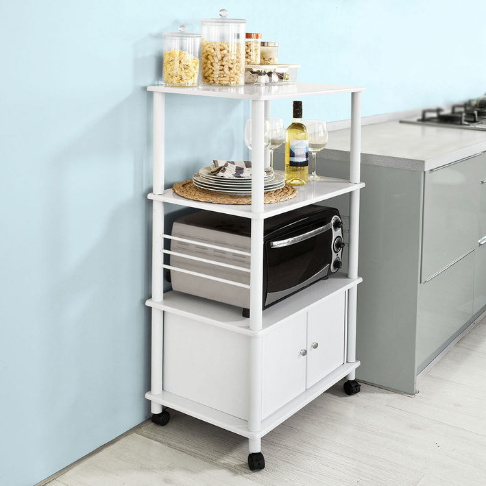 SoBuy Carrito de cocina Armario de cocina Estante de cocina con ruedas